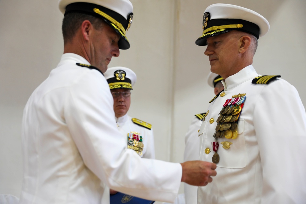 Navy Data Center Holds Change of Command Ceremony