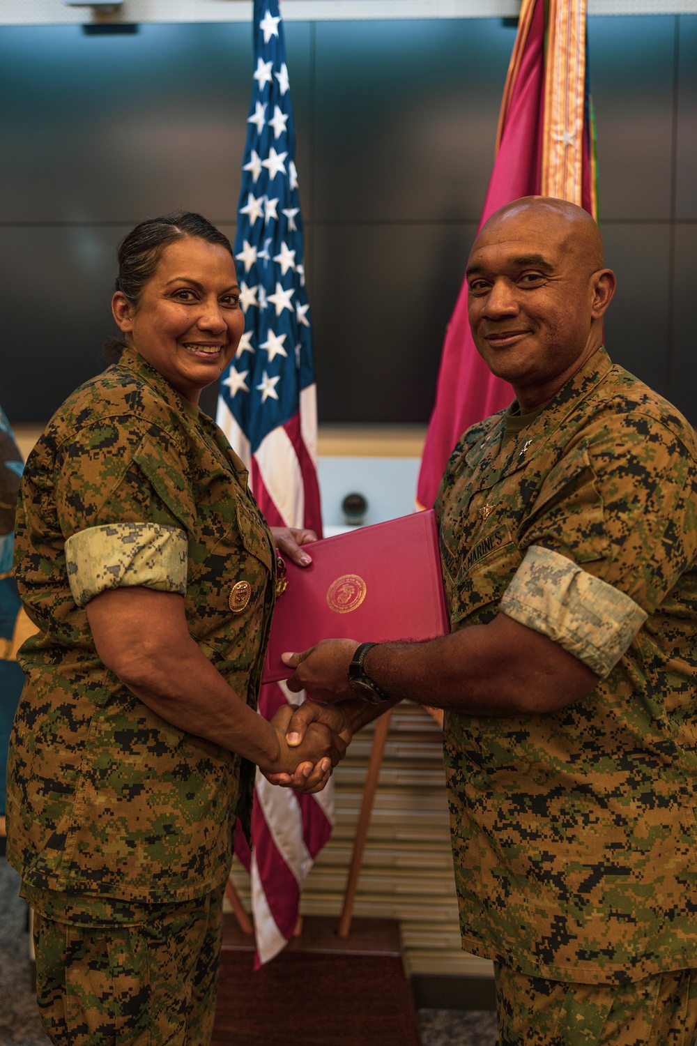 Master Chief Petty Officer (CMDCM) Medea A. Dudley Award Ceremony