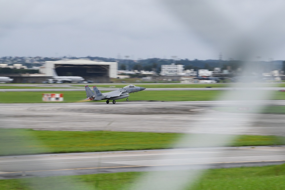 Joint Takeoffs at Kadena Air Base