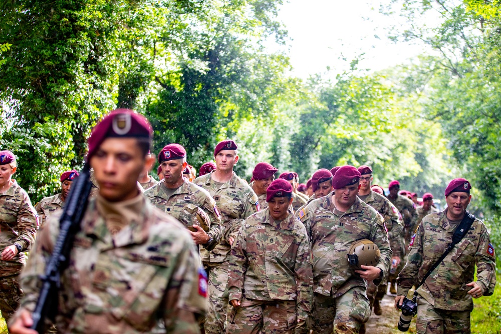 Airborne Memorial Ceremony in Normandy