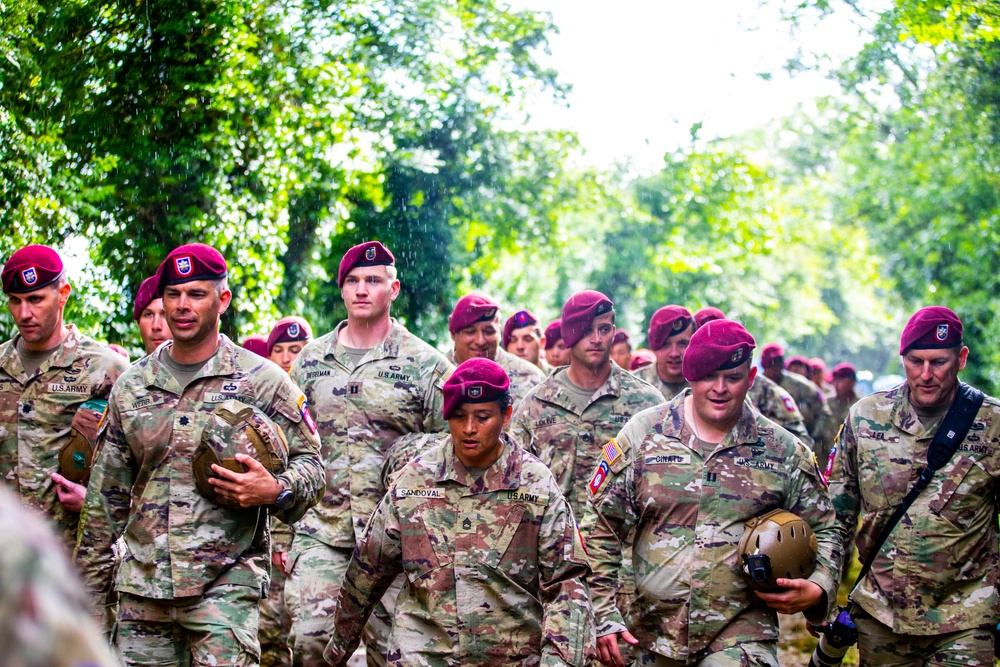 Airborne Memorial Ceremony in Normandy