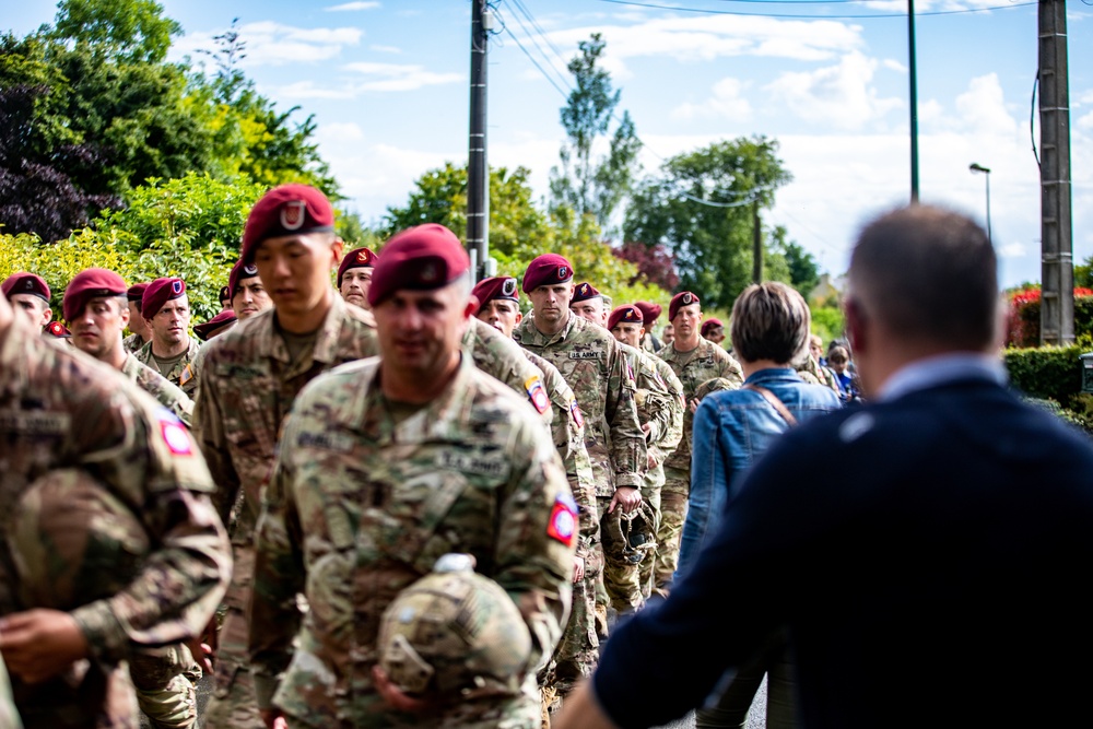 Airborne Memorial Ceremony in Normandy