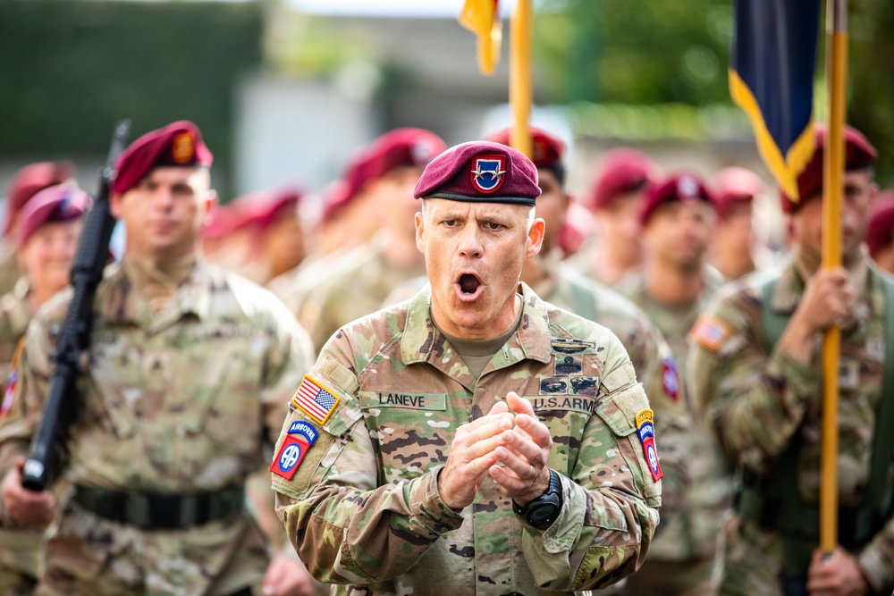 Airborne Memorial Ceremony in Normandy