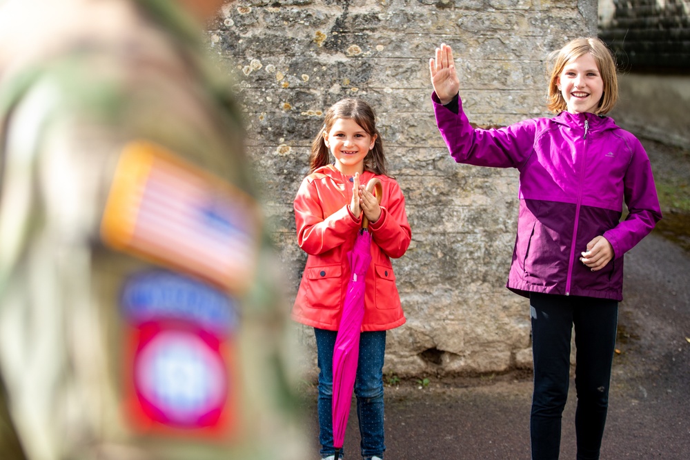 Airborne Memorial Ceremony in Normandy