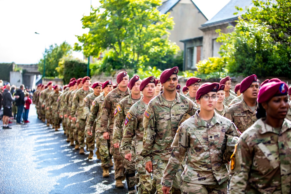 Airborne Memorial Ceremony in Normandy