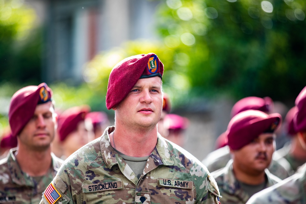 Airborne Memorial Ceremony in Normandy