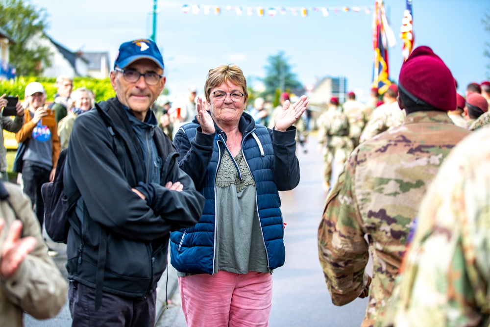 Airborne Memorial Ceremony in Normandy