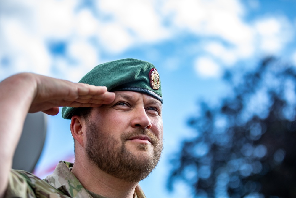 Airborne Memorial Ceremony in Normandy