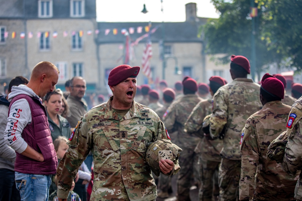 Airborne Memorial Ceremony in Normandy