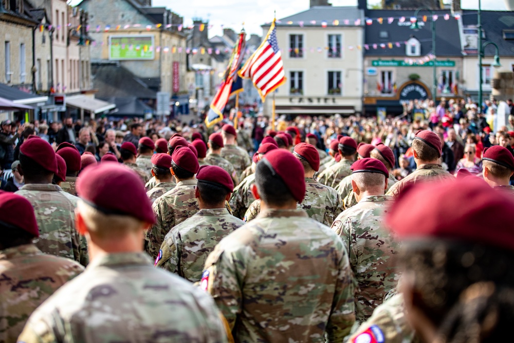 Airborne Memorial Ceremony in Normandy