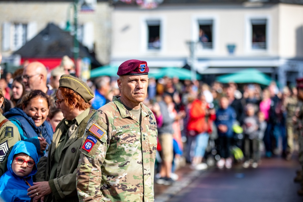 Airborne Memorial Ceremony in Normandy