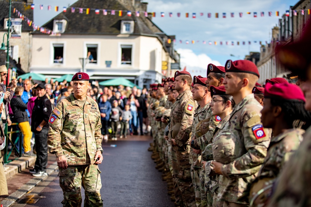 Airborne Memorial Ceremony in Normandy