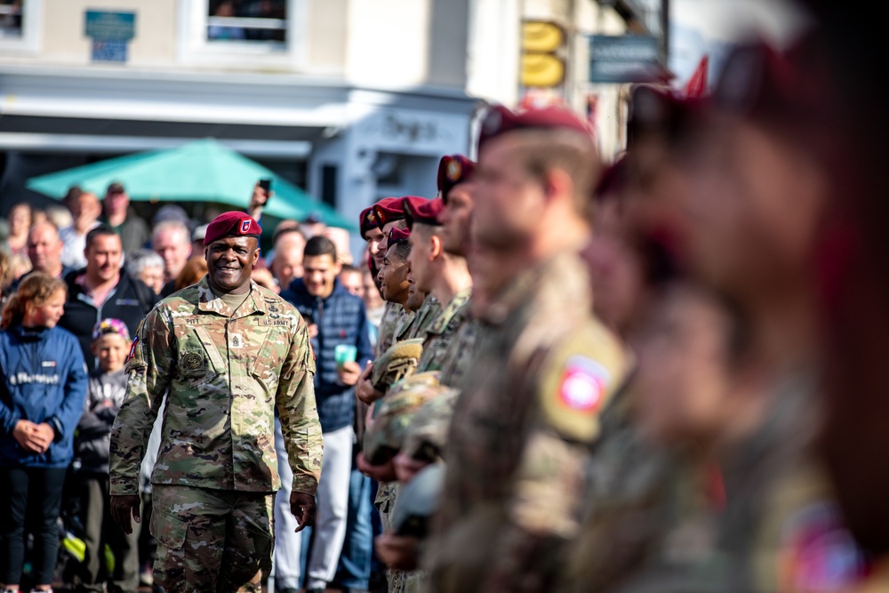 Airborne Memorial Ceremony in Normandy