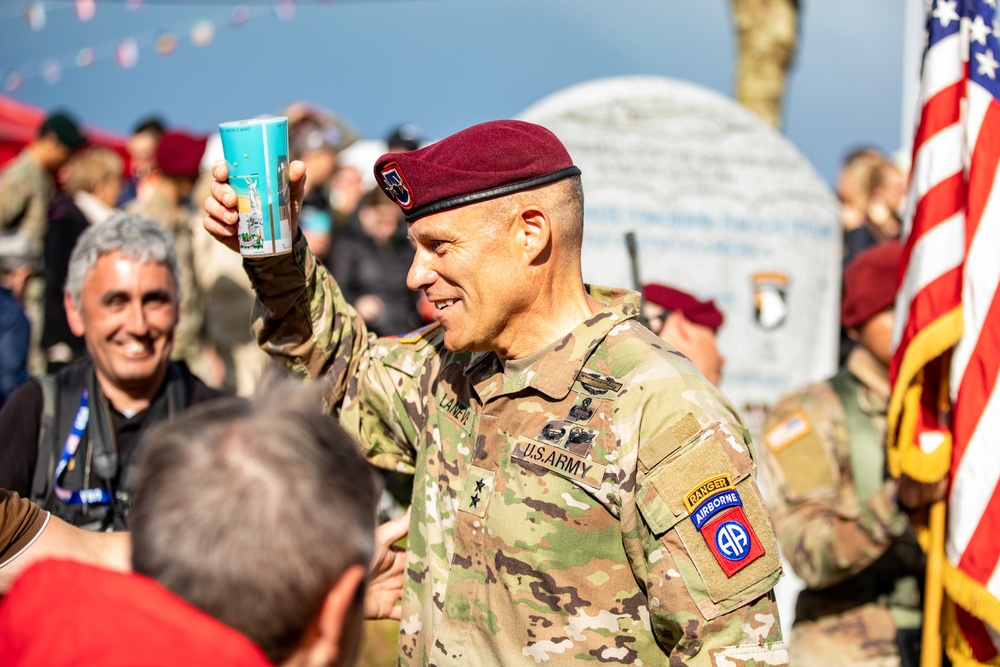 Airborne Memorial Ceremony in Normandy