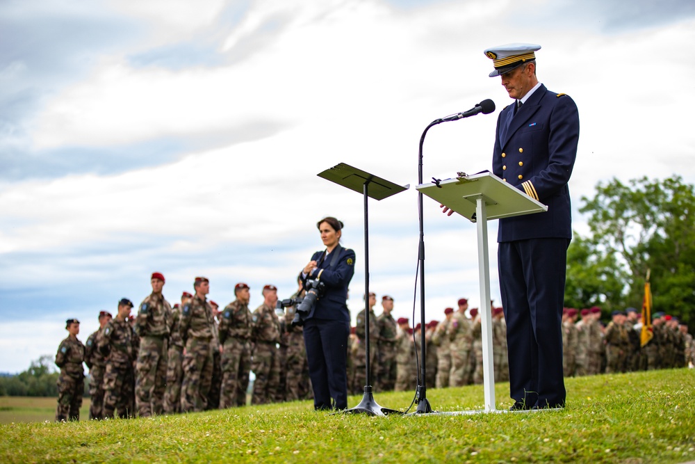 Airborne Memorial Ceremony in Normandy