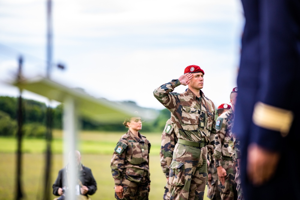 Airborne Memorial Ceremony in Normandy