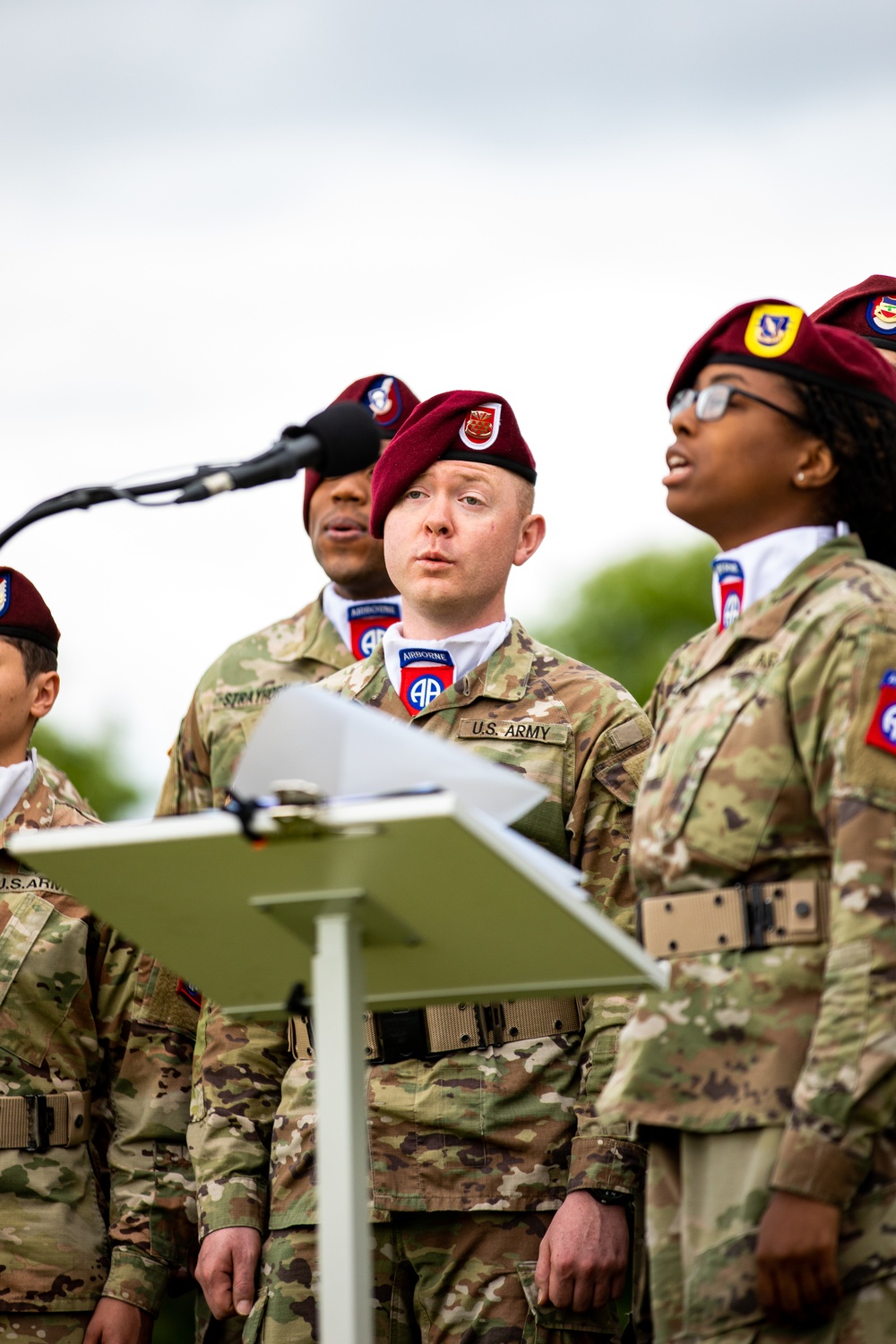 Airborne Memorial Ceremony in Normandy