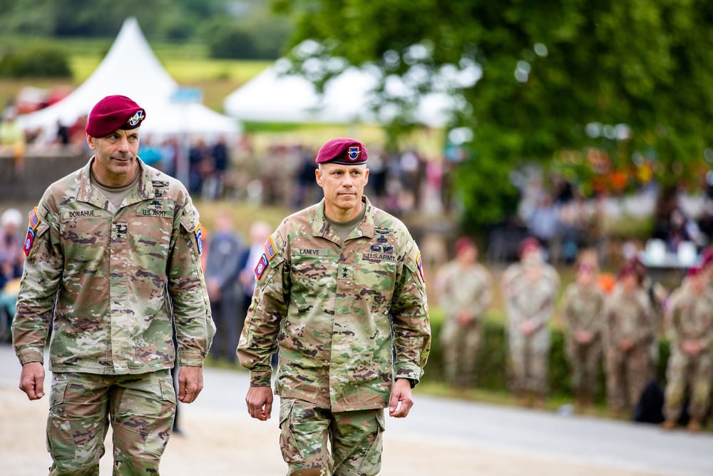 Airborne Memorial Ceremony in Normandy