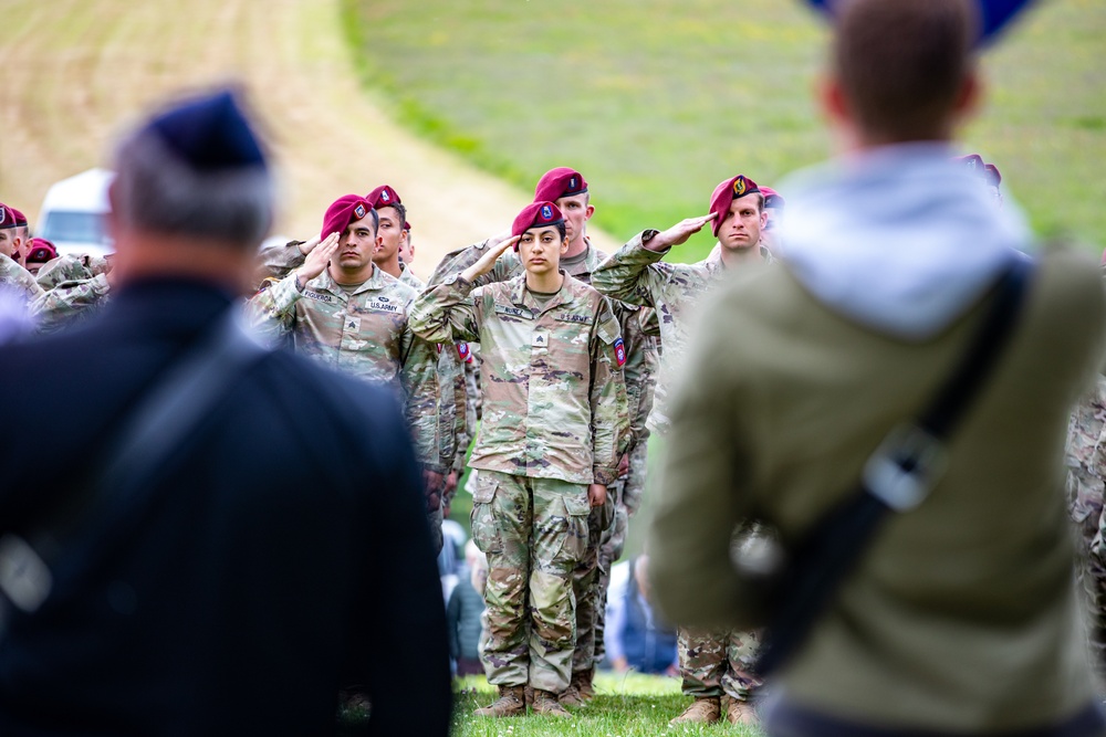 Airborne Memorial Ceremony in Normandy