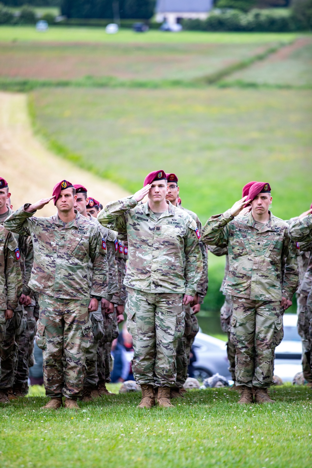 Airborne Memorial Ceremony in Normandy