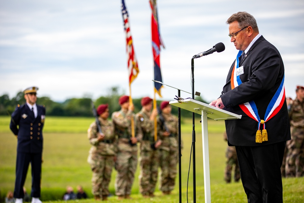 Airborne Memorial Ceremony in Normandy