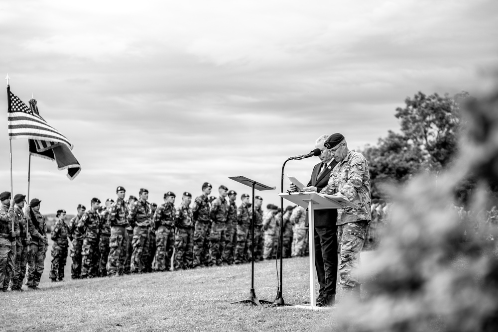 Airborne Memorial Ceremony in Normandy