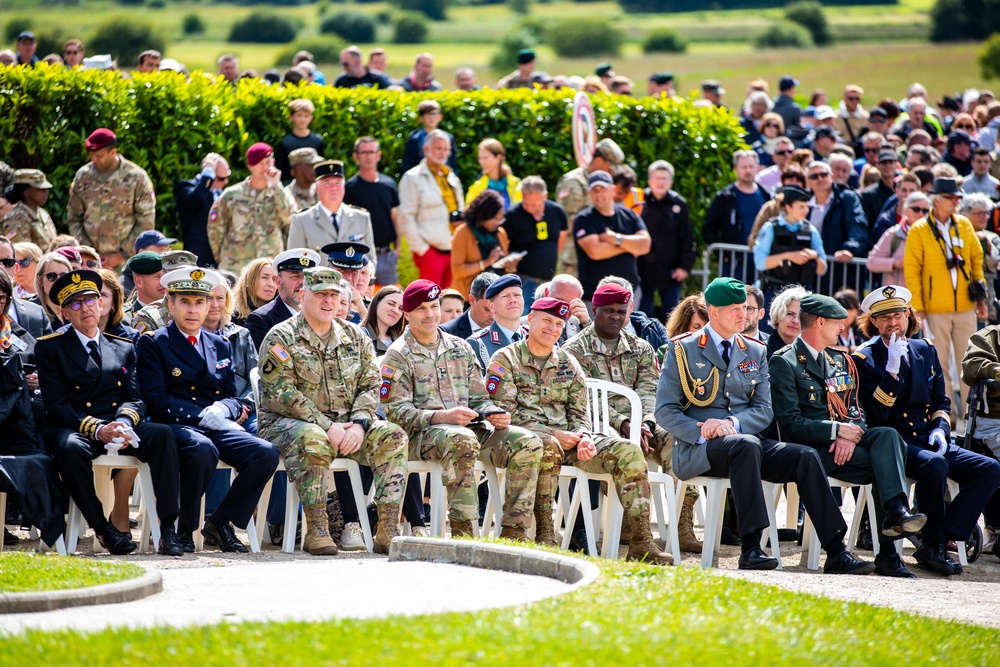 Airborne Memorial Ceremony in Normandy