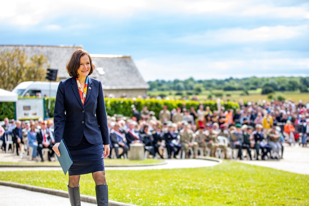 Airborne Memorial Ceremony in Normandy