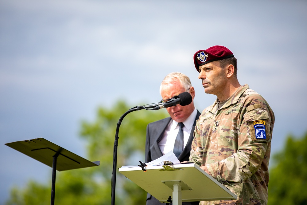 Airborne Memorial Ceremony in Normandy