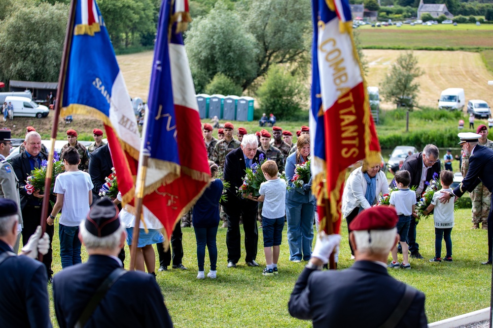 Airborne Memorial Ceremony in Normandy