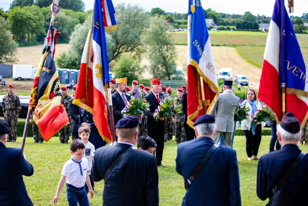 Airborne Memorial Ceremony in Normandy