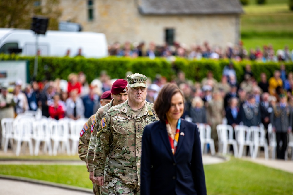 Airborne Memorial Ceremony in Normandy