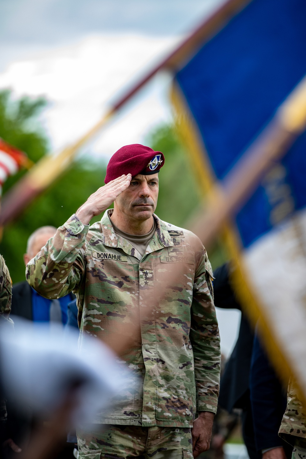 Airborne Memorial Ceremony in Normandy