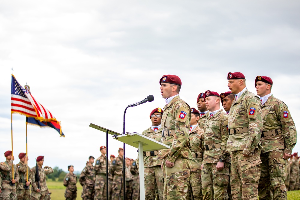 Airborne Memorial Ceremony in Normandy