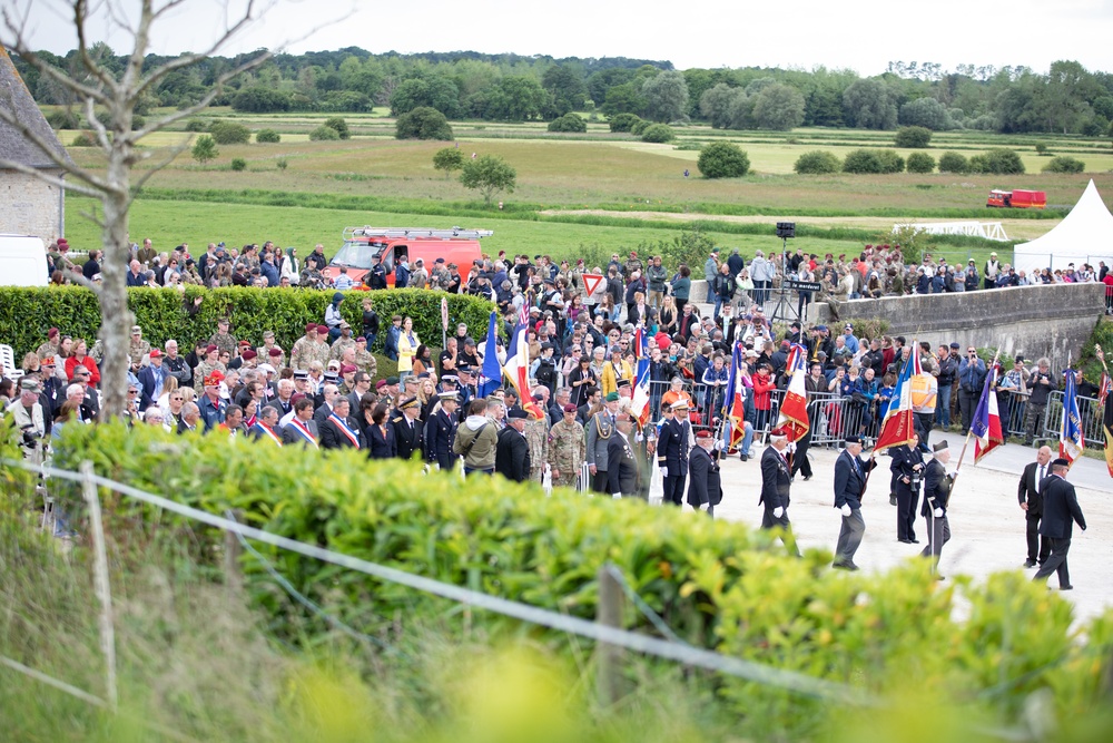 Airborne Memorial Ceremony in Normandy