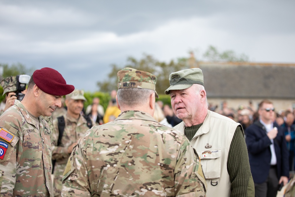 Airborne Memorial Ceremony in Normandy