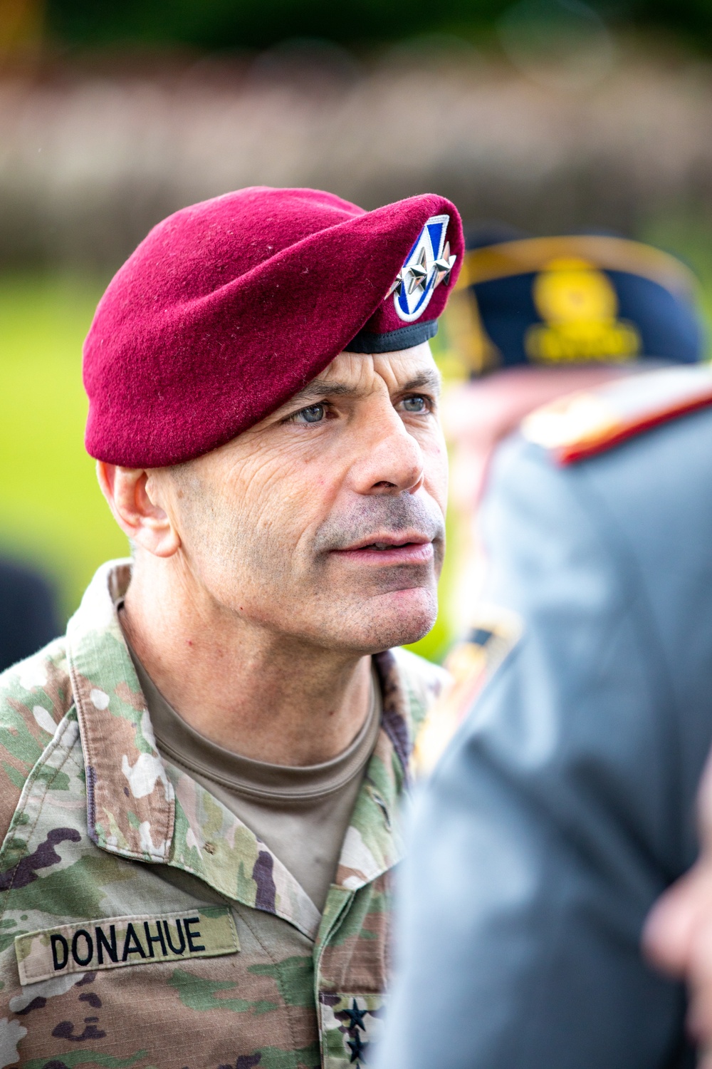 Airborne Memorial Ceremony in Normandy