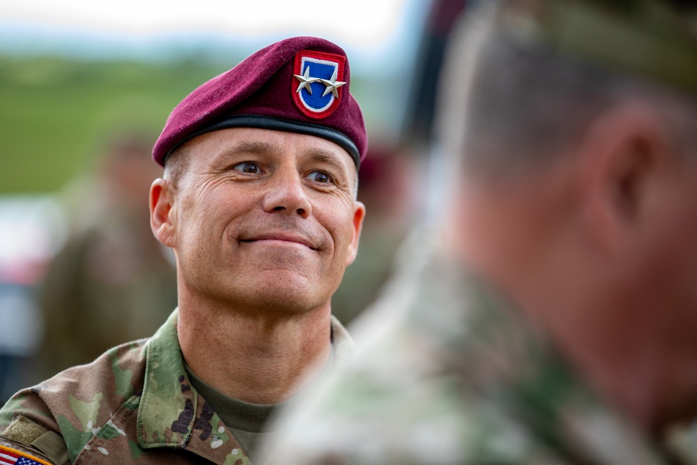 Airborne Memorial Ceremony in Normandy