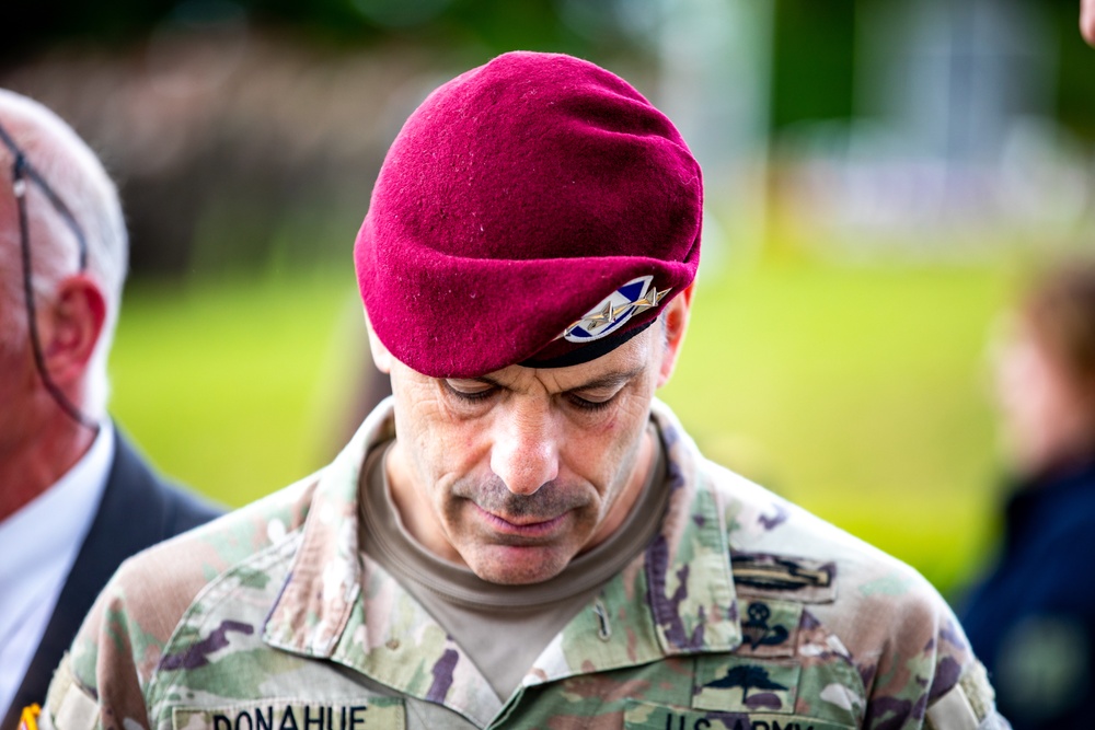 Airborne Memorial Ceremony in Normandy