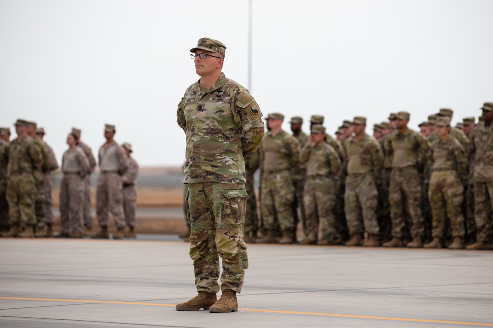 Task Force Red Dragon hosts D-Day remembrance ceremony in the Horn of Africa