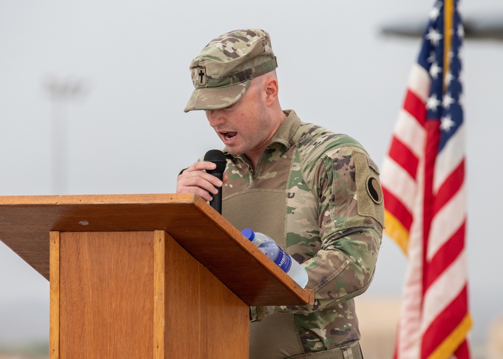 Task Force Red Dragon hosts D-Day remembrance ceremony in the Horn of Africa