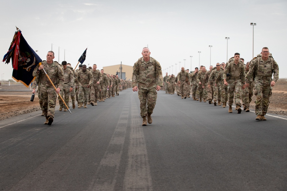 Task Force Red Dragon hosts D-Day remembrance ceremony in the Horn of Africa