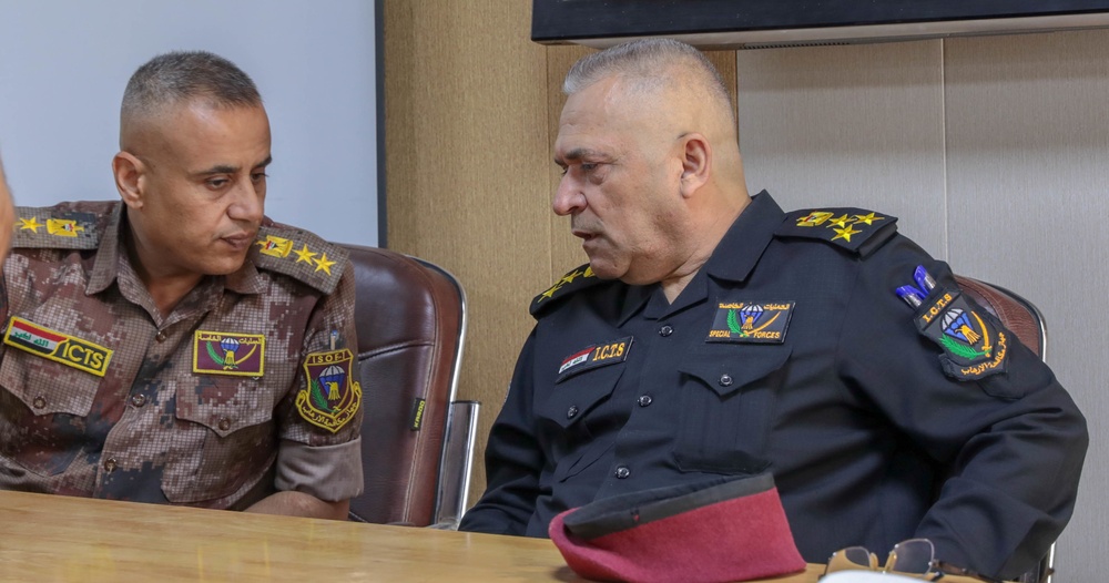 Iraqi Counter Terror Service Legal Advisory Training