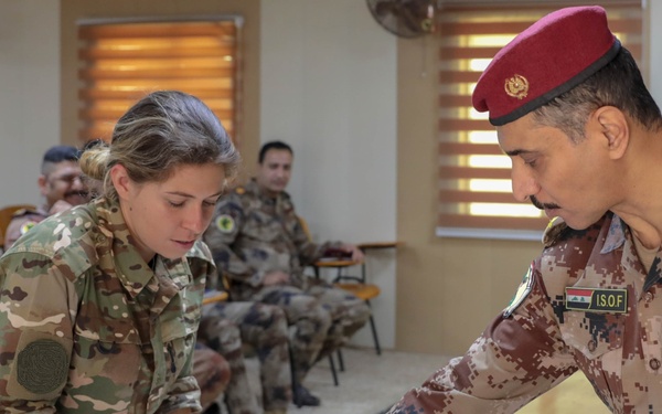 Iraqi Counter Terror Services Legal Advisory Training