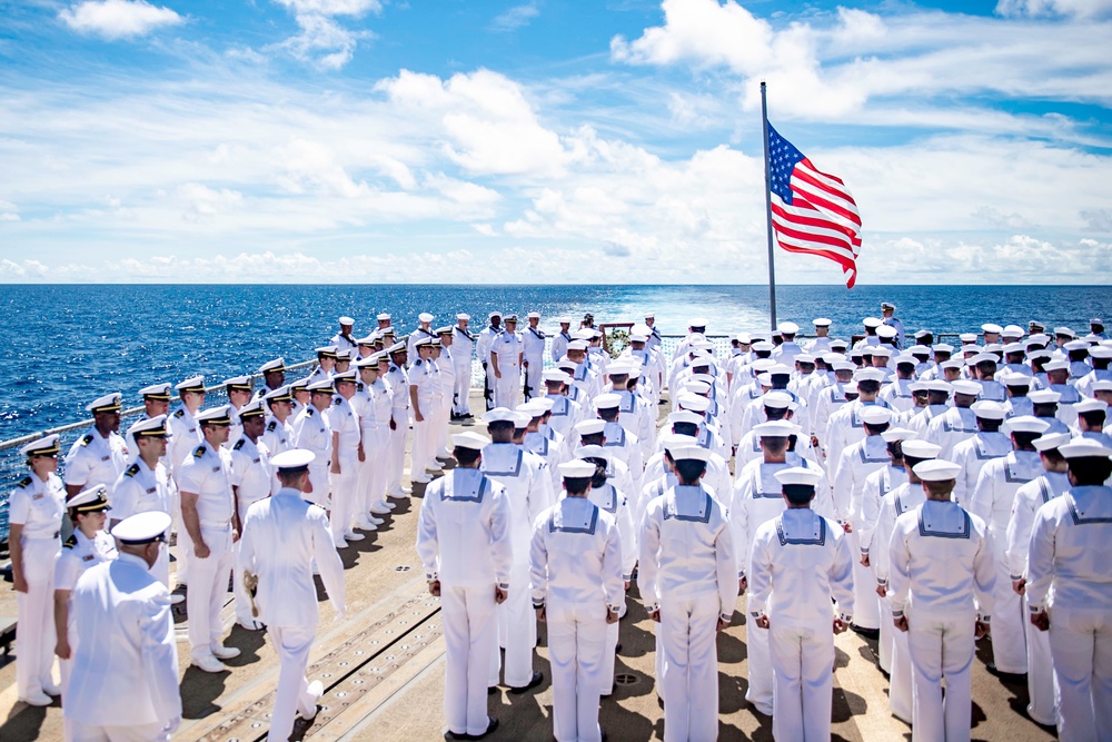 USS Spruance commemorates namesake's role in Battle of Midway's 80th anniversary