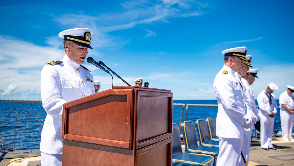 USS Spruance commemorates namesake's role in Battle of Midway's 80th anniversary