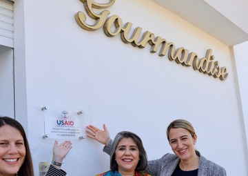AAS Lempert Gourmandise USAID/Tunisia site visit
