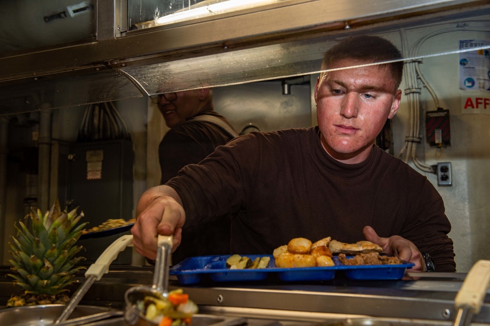 The Harry S. Truman Carrier Strike Group is on a scheduled deployment in the U.S. Naval Forces Europe area of operations, employed by U.S. Sixth Fleet to defend U.S., Allied and Partner interests.