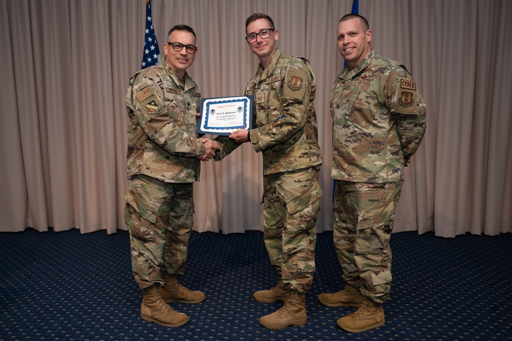 Master Sergeant Release Ceremony held