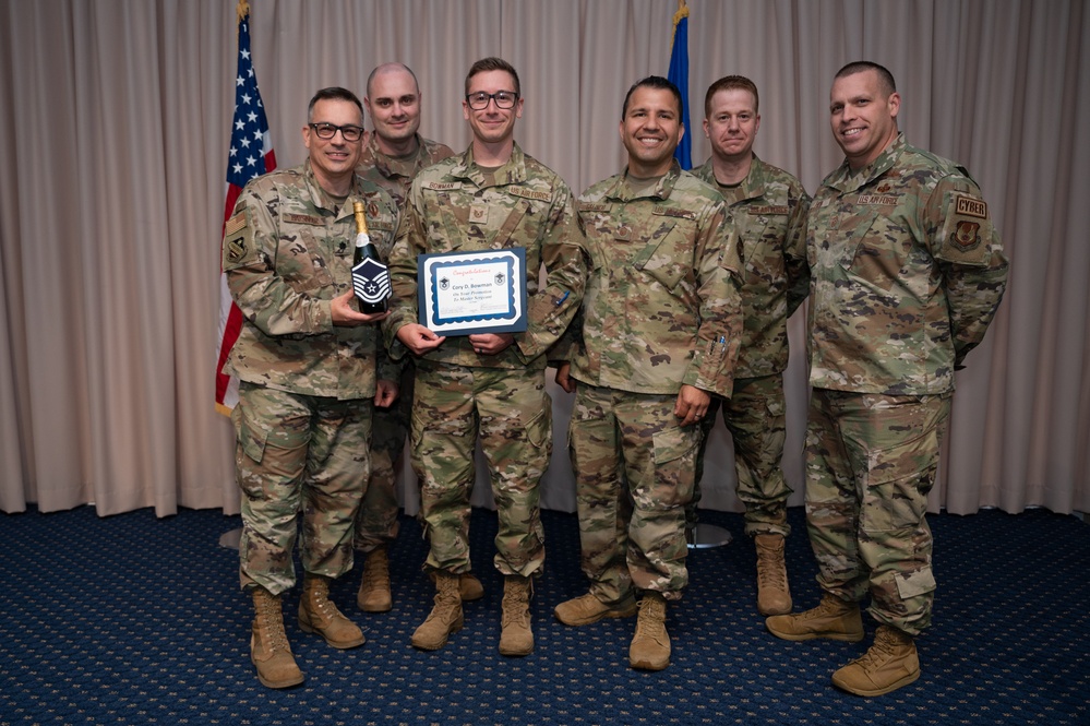 Master Sergeant Release Ceremony held